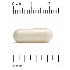 California Gold Nutrition L-Theanine AlphaWave capsules close-up shows easy-to-swallow veggie capsules.