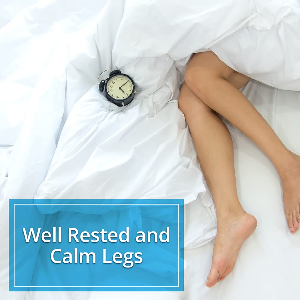 Calm Legs ingredients label features iron and magnesium