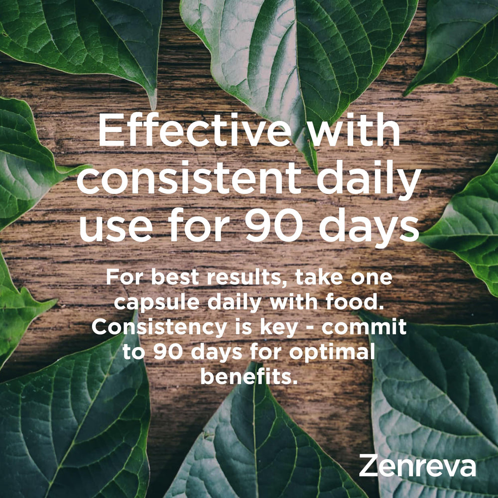 30-count Zenreva bottle ready for everyday mood and focus support.