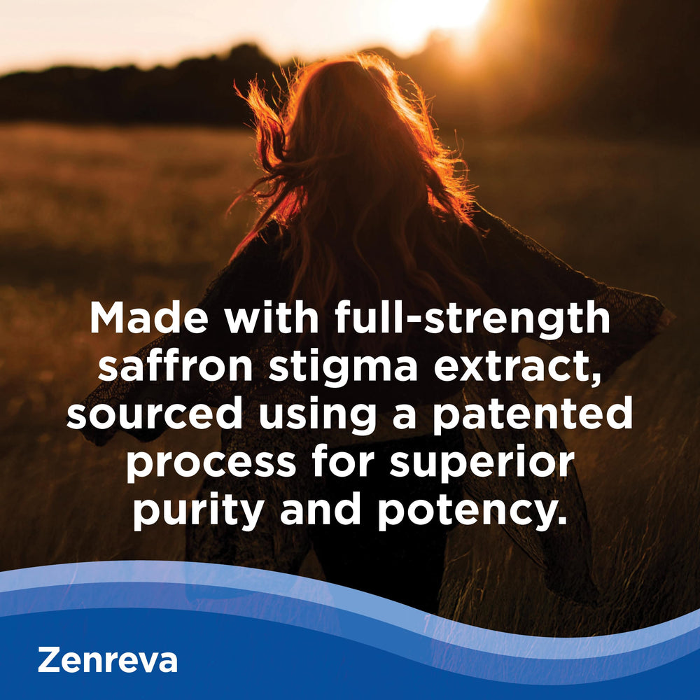 Zenreva packaging box showcases vegan, non-GMO credentials.