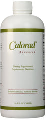 Calorad Advanced bottle front showcases collagen protein for lean muscle support.