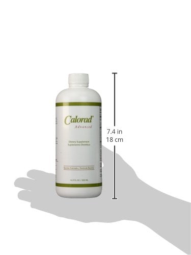 Calorad Advanced pour into glass demonstrates easy daily mixing.