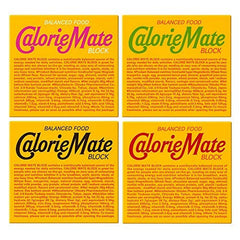 Calorie Mate block with fruit flavor for quick energy on the go