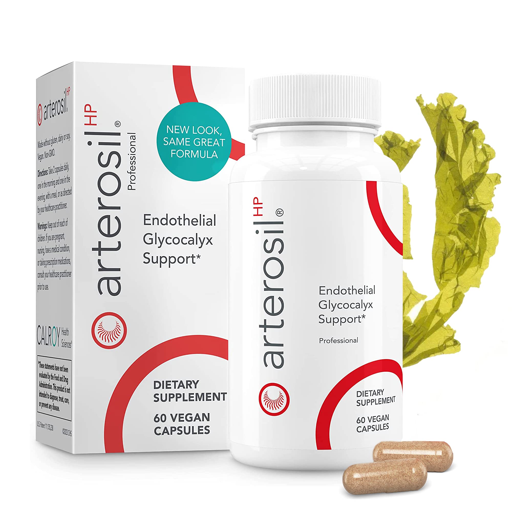 Calroy Arterosil HP Professional bottle front highlights circulation support.