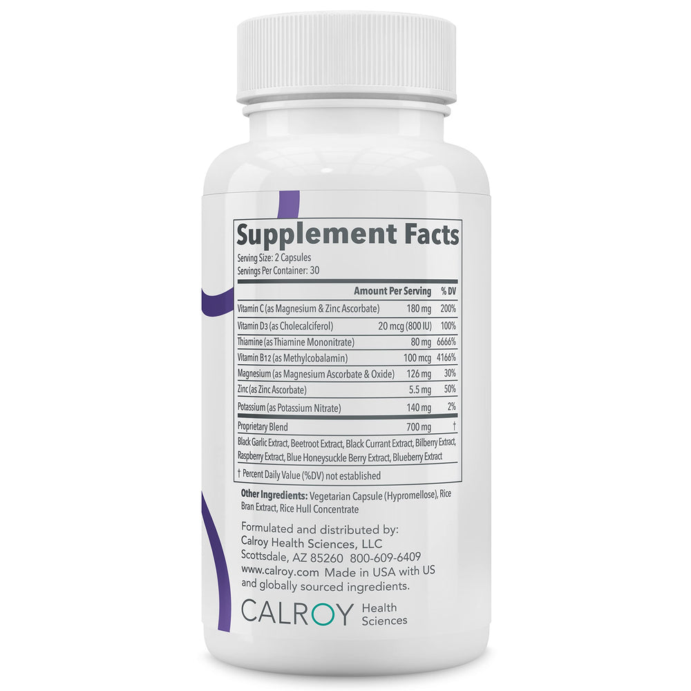 Calroy Vascanox HP serving scoop highlights measured dosing for consistency