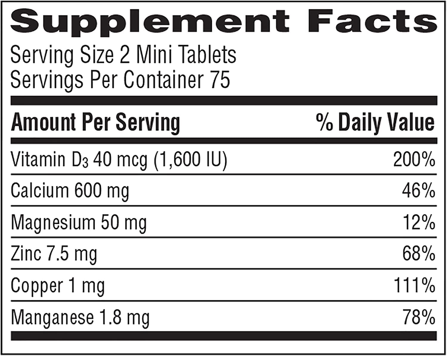 Caltrate Minis Triple Bottle Pack — convenient multi-pack for ongoing calcium intake.