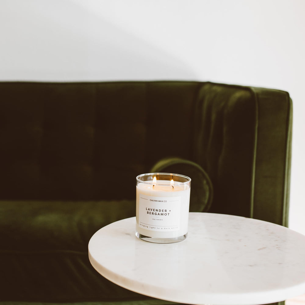 Calyan Wax Co. 5% donation supports nonprofits.