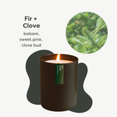 Calyan Wax Co. black tumbler closeup shows matte finish and modern luxury.