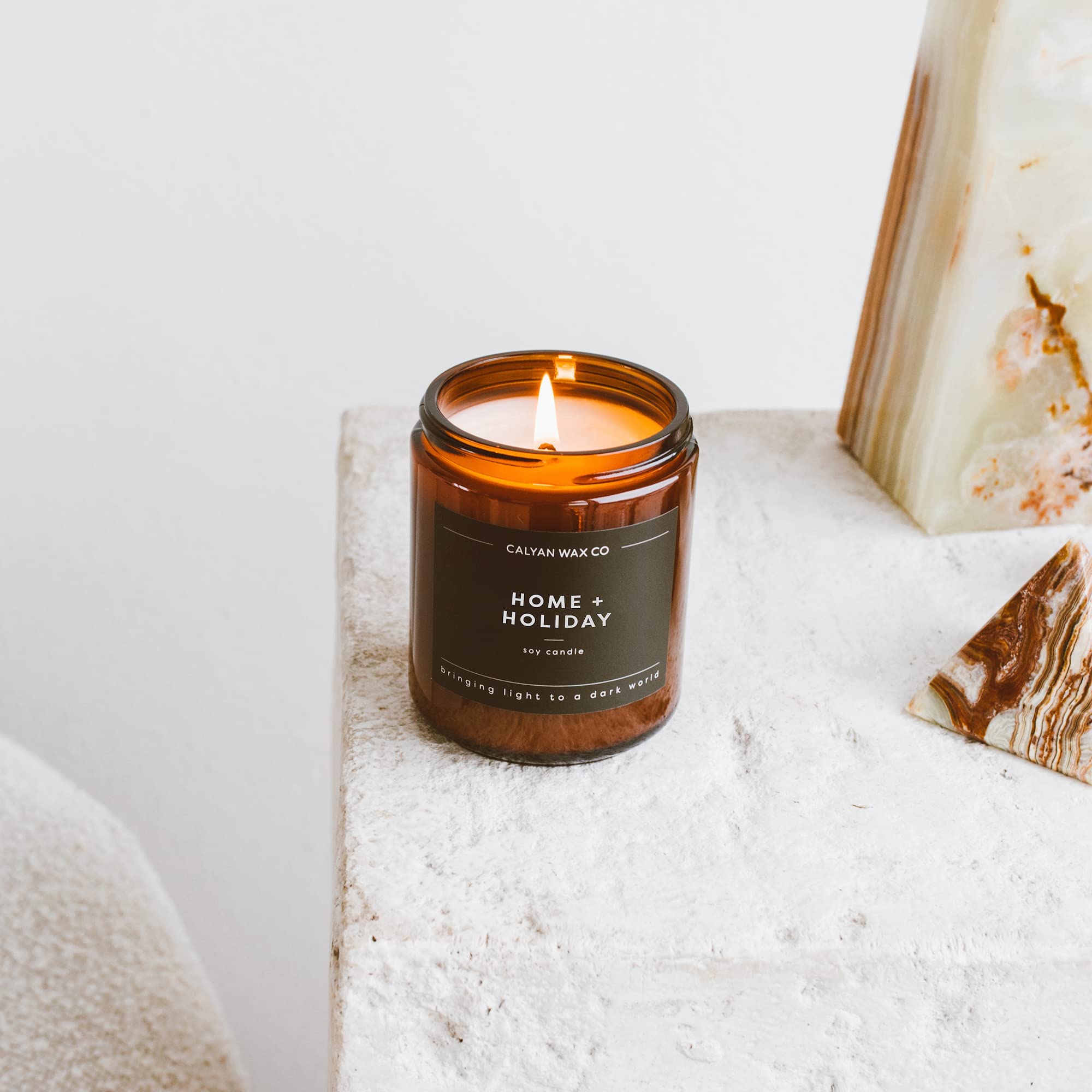 Calyan Wax Co. supports nonprofits with 5% profits from each candle.
