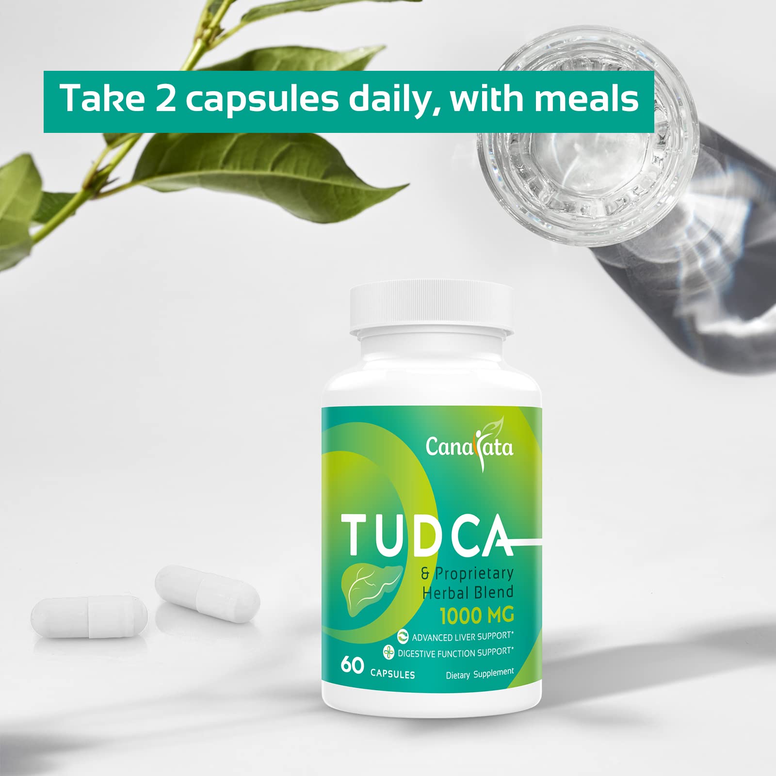 Canarata Vegan-friendly bottle shot supports general wellness and clean living.