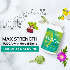 Canarata Milk Thistle Herbal Blend label highlights antioxidant support and liver care.