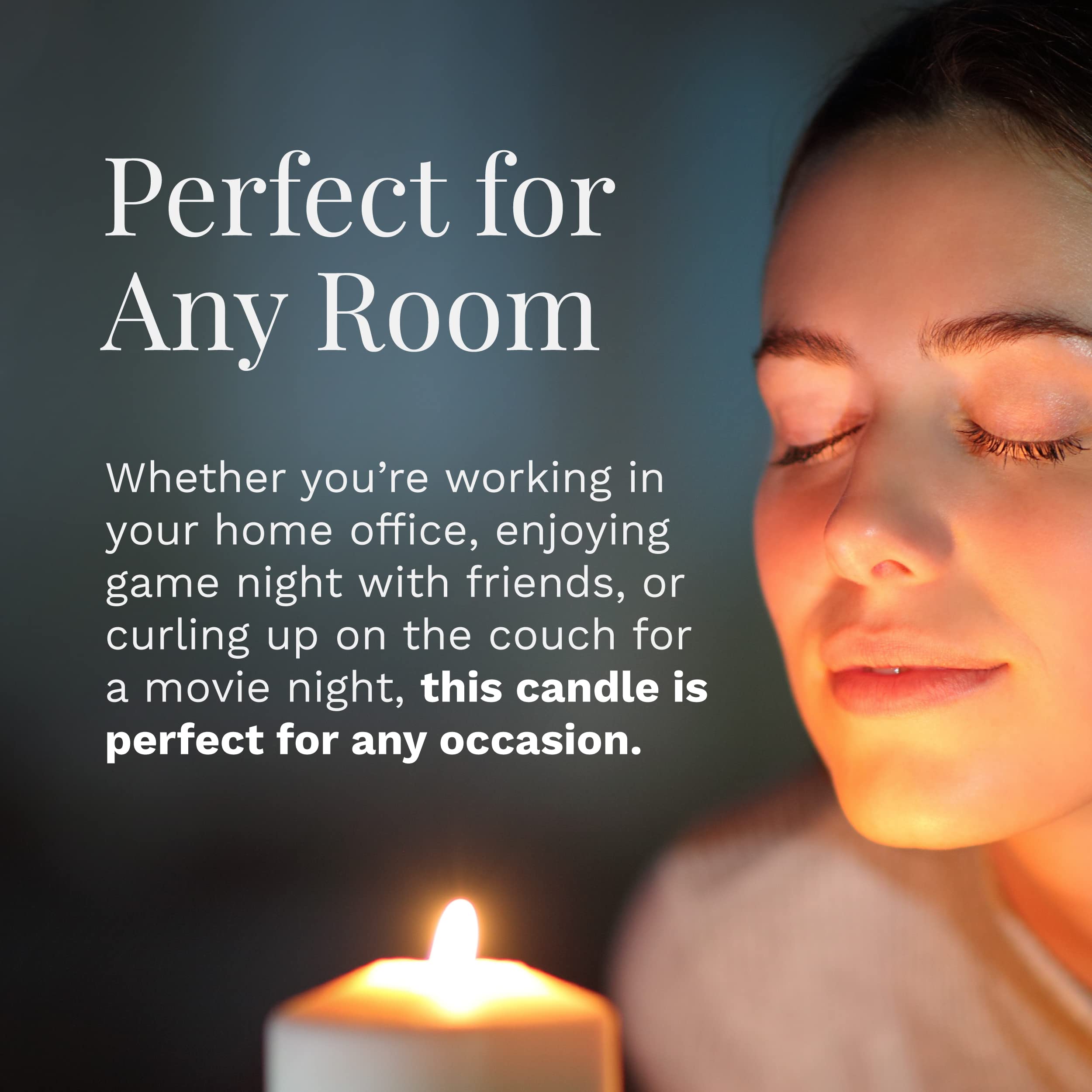 Brown paraffin wax of Candle-lite Cinnamon Rolls complements rustic interiors