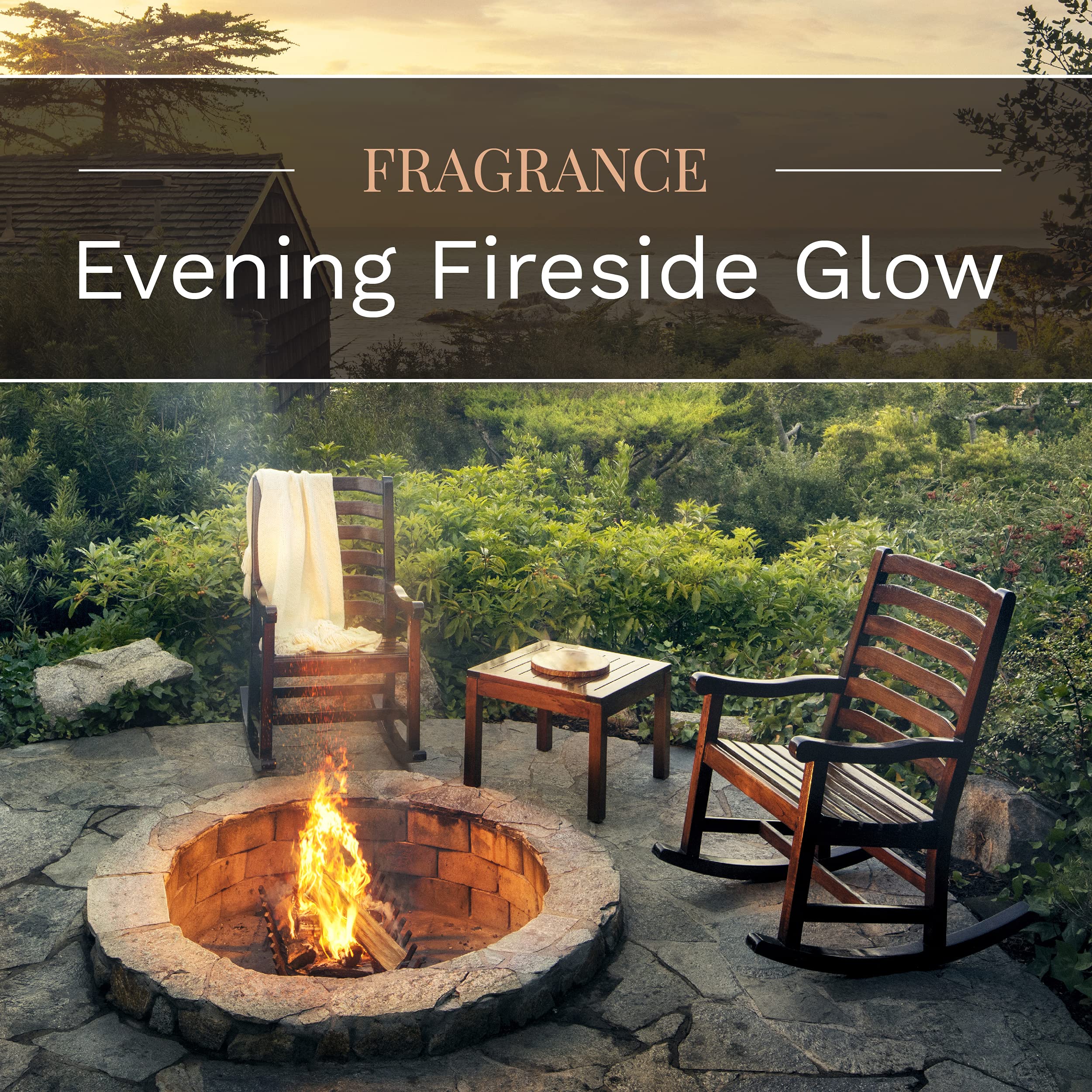 Candle-Lite gray wax candle featuring a sophisticated décor accent