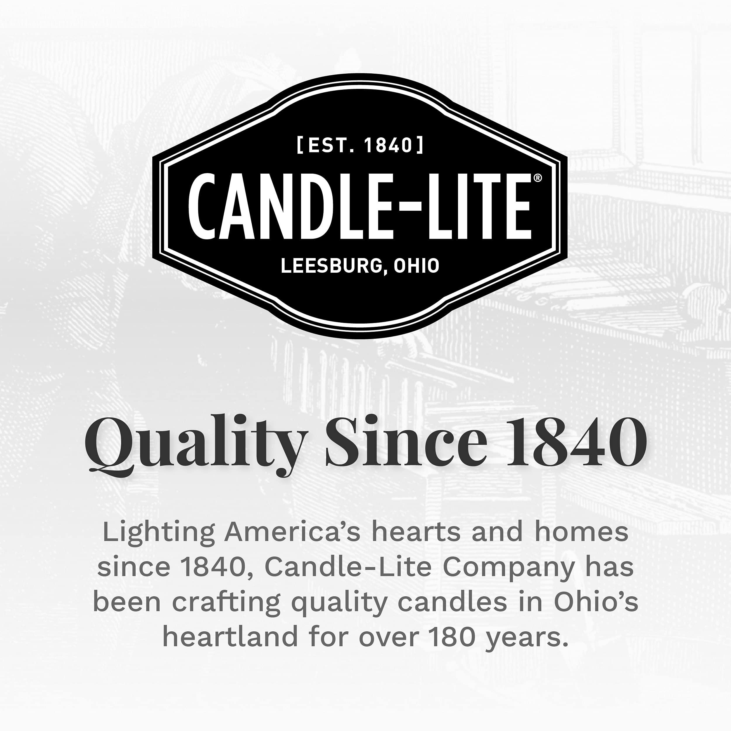 CANDLE-LITE room ambience glow creates a cozy atmosphere in living areas.