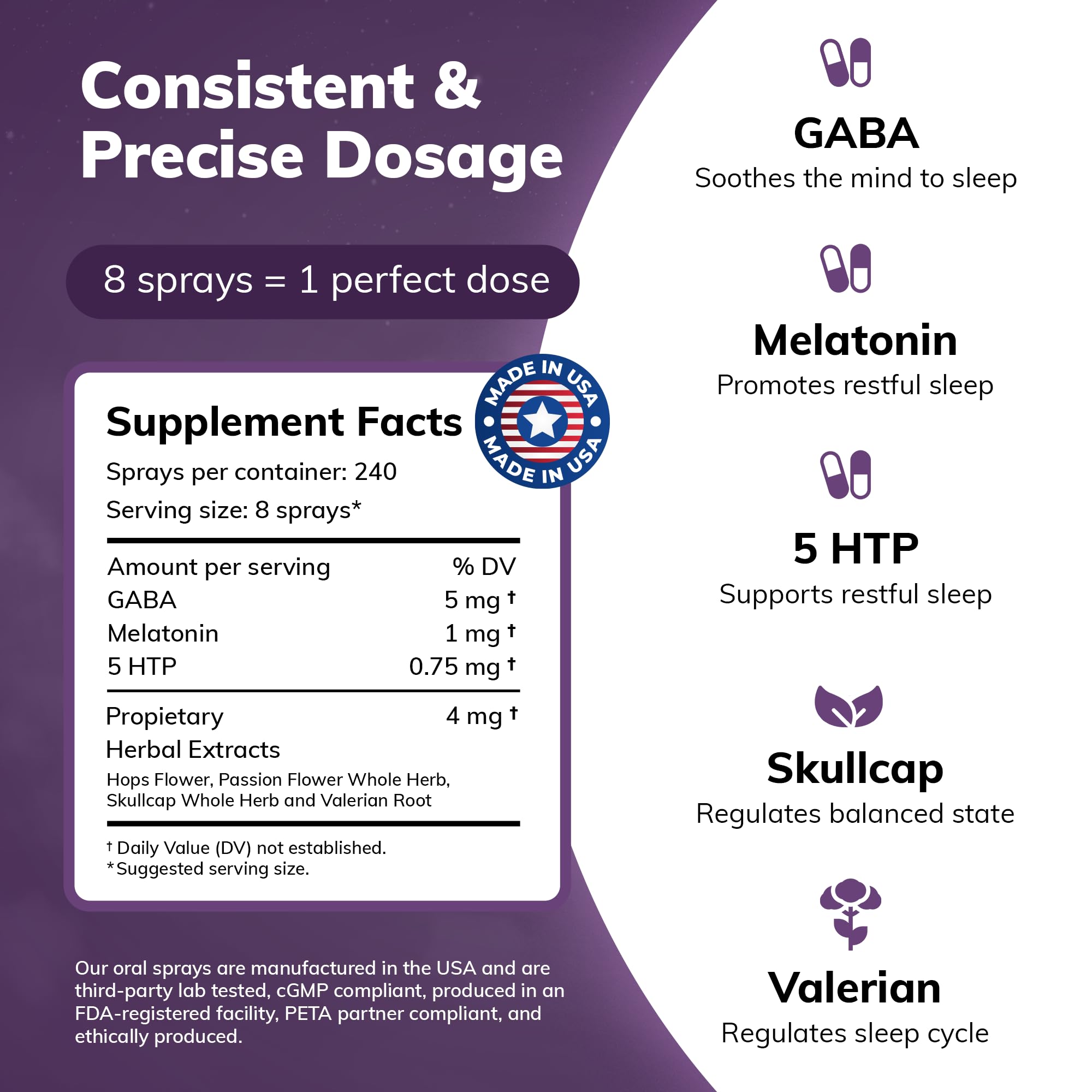 Cani Brands Feel Amazing mint flavor enhances a smooth, pleasant intake.