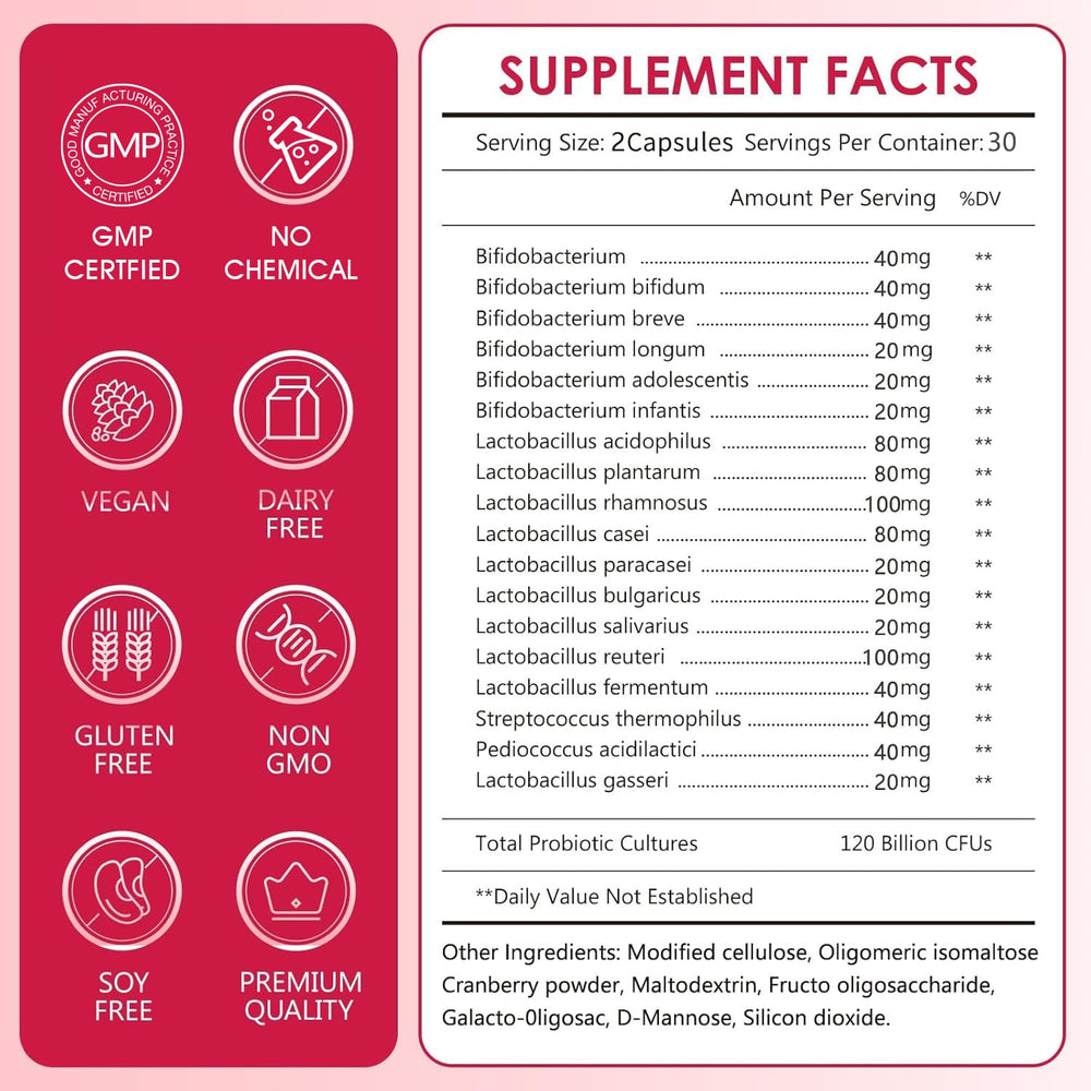CANLIST probiotics with prebiotics and enzymes in capsules highlighting digestive synergy