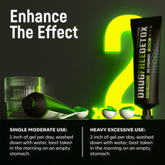 CANNA FIELD gel texture close-up reveals smooth, fast-acting formula.