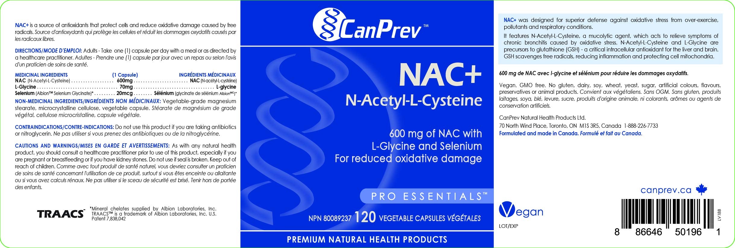 CanPrev NAC+ health scene suggesting active lifestyle support