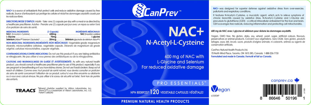 CanPrev NAC+ health scene suggesting active lifestyle support