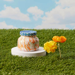 Capri Blue Havana Vanilla candle highlights warm vanilla aroma for a sophisticated mood.