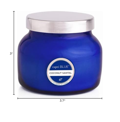 Capri Blue soy wax blend candle offers clean burn and sustainability