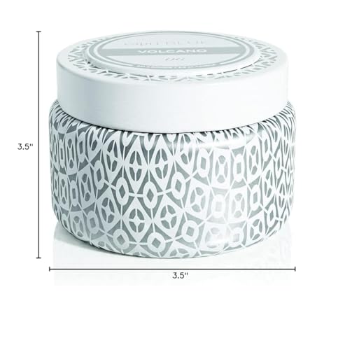 Capri Blue Volcano travel tin gift-ready packaging suits housewarming or holiday gifting.