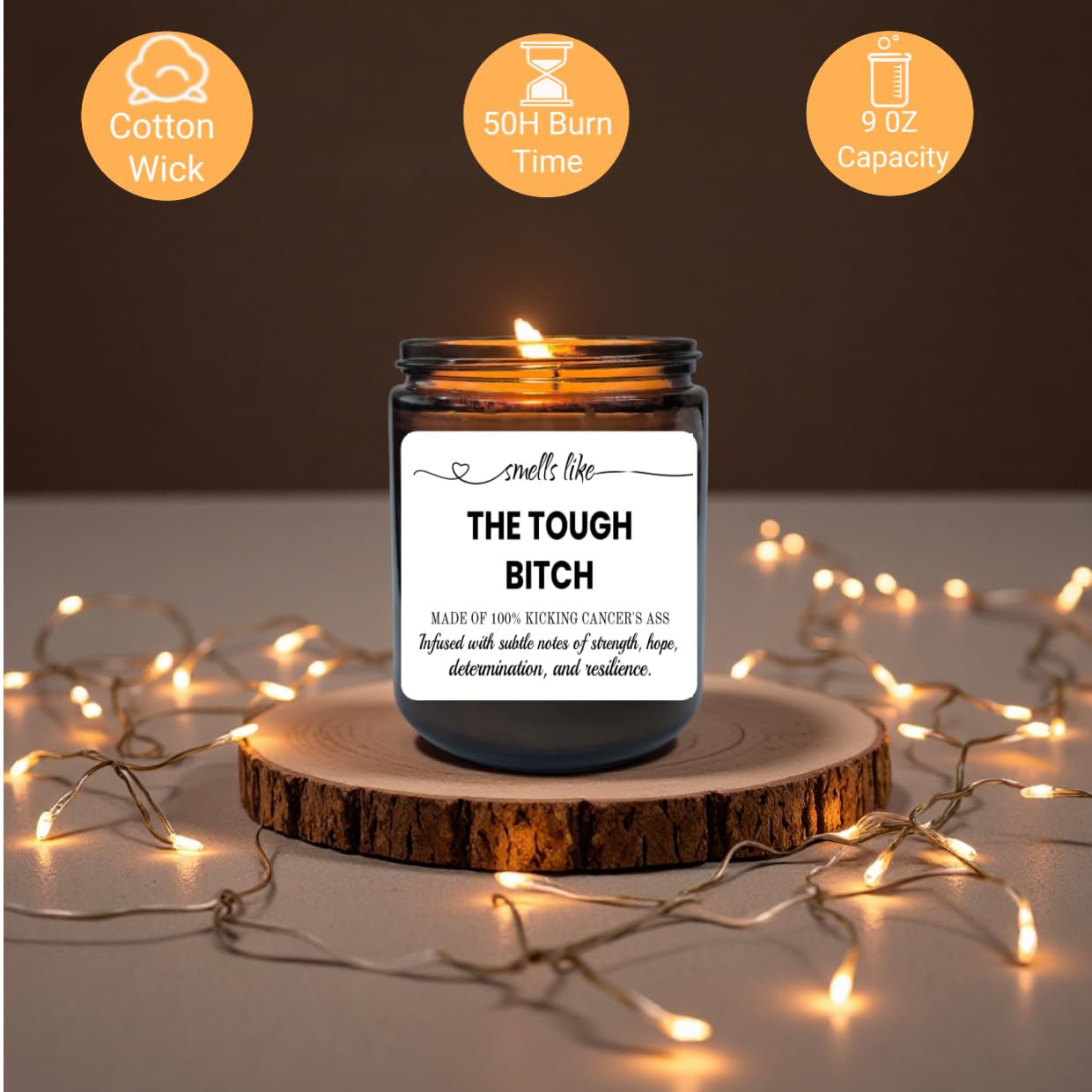 Carastora Fun Candle bluebells wax-pour reveals smooth melt and clean soy burn.