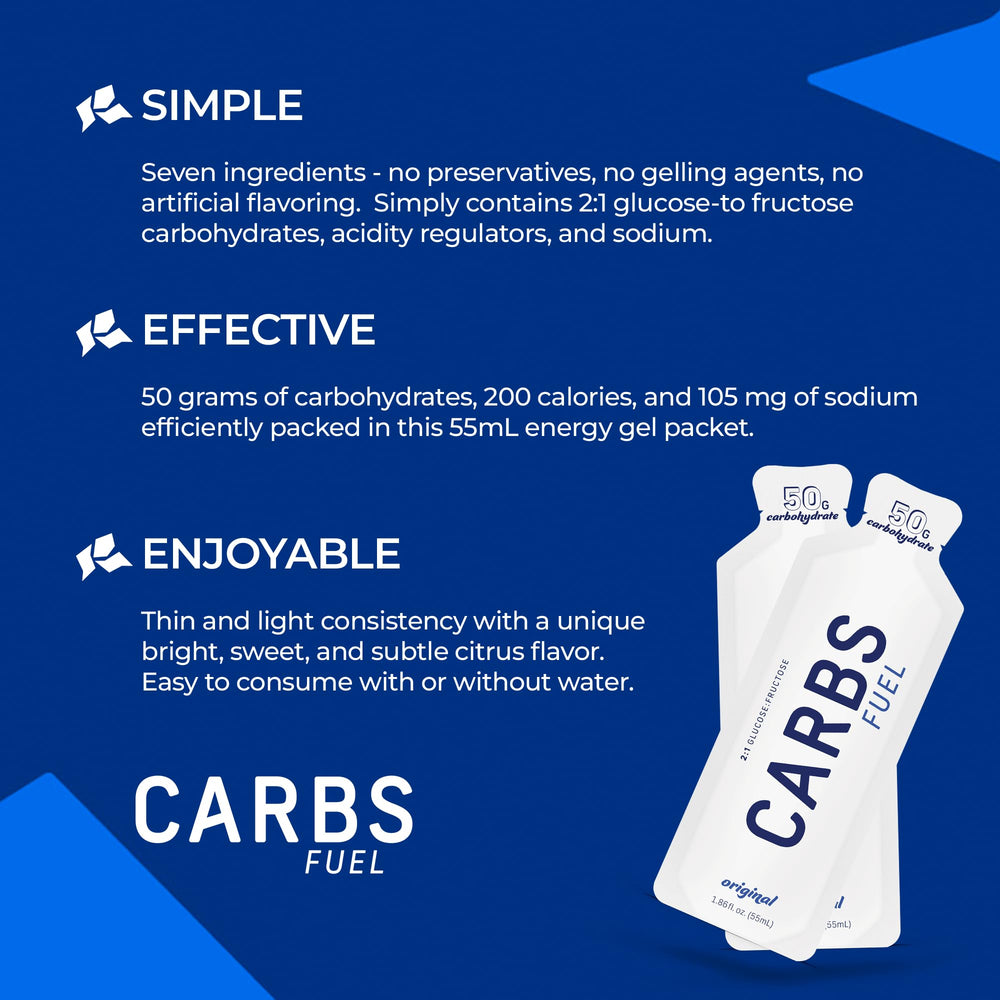 Carbs Fuel Original brand logo on pack boosts recognition