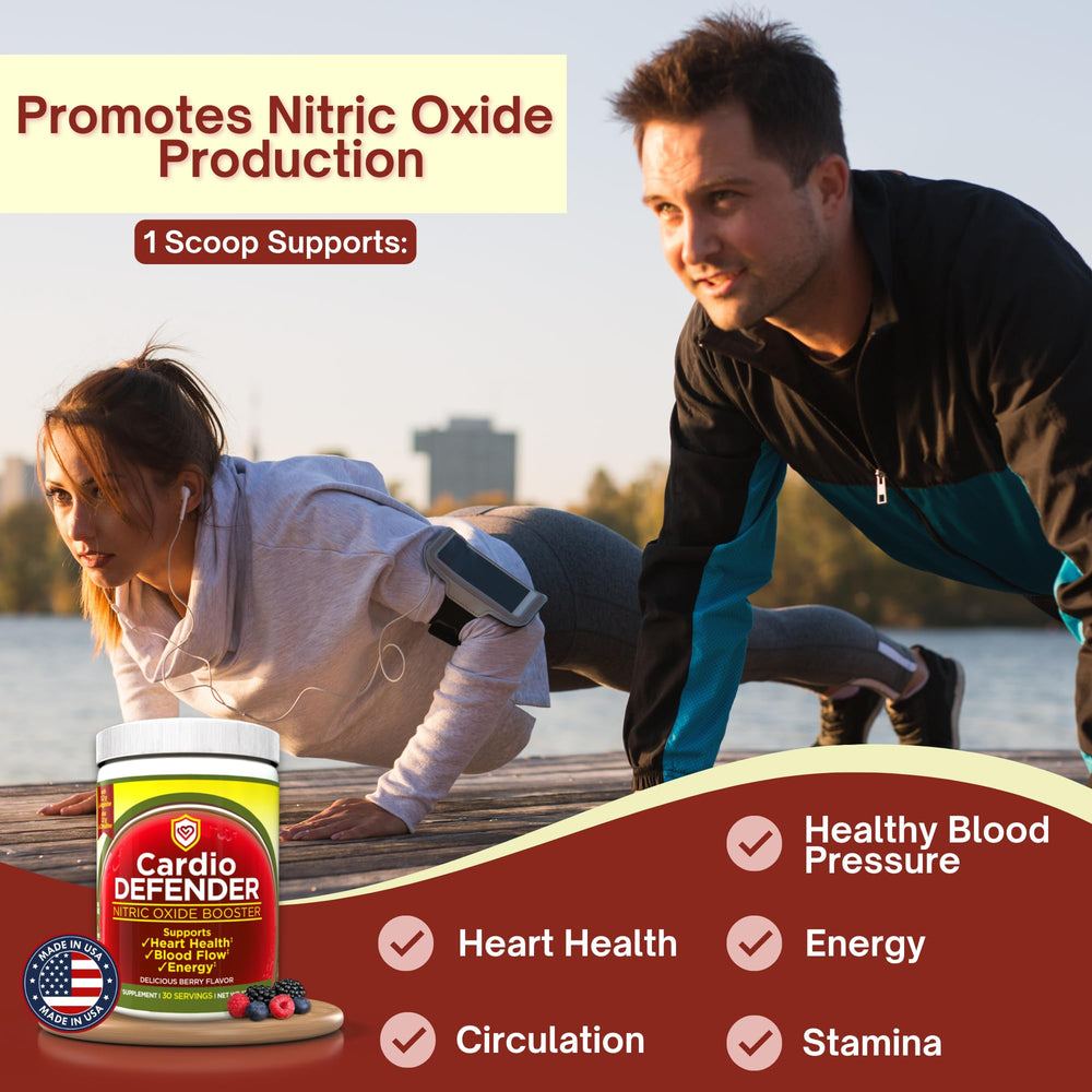 Cardio Defender heart-health-blood-flow scene illustrating circulation support.