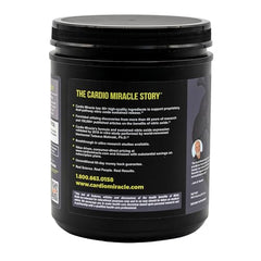Close-up of Cardio Miracle ingredients with L-Arginine AKG and L-Citrulline