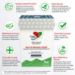 Cardiosmile unopened liquid sachets shown for easy access