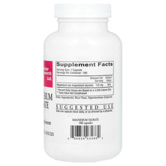 Cardiovascular Research Magnesium Taurate capsules on white background for daily wellness support.