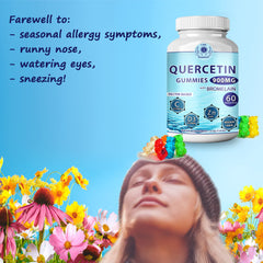 Care 4 Harmony Quercetin Gummies 2-pack box for easy storage and travel