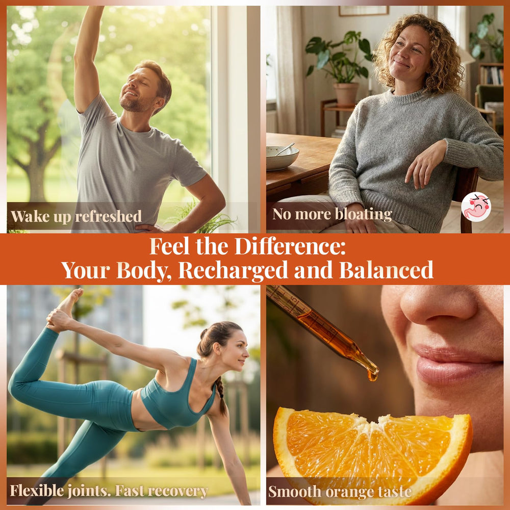 CareGem Turmeric Drops ingredient panel shows milk thistle and chamomile blend for digestive and liver support.