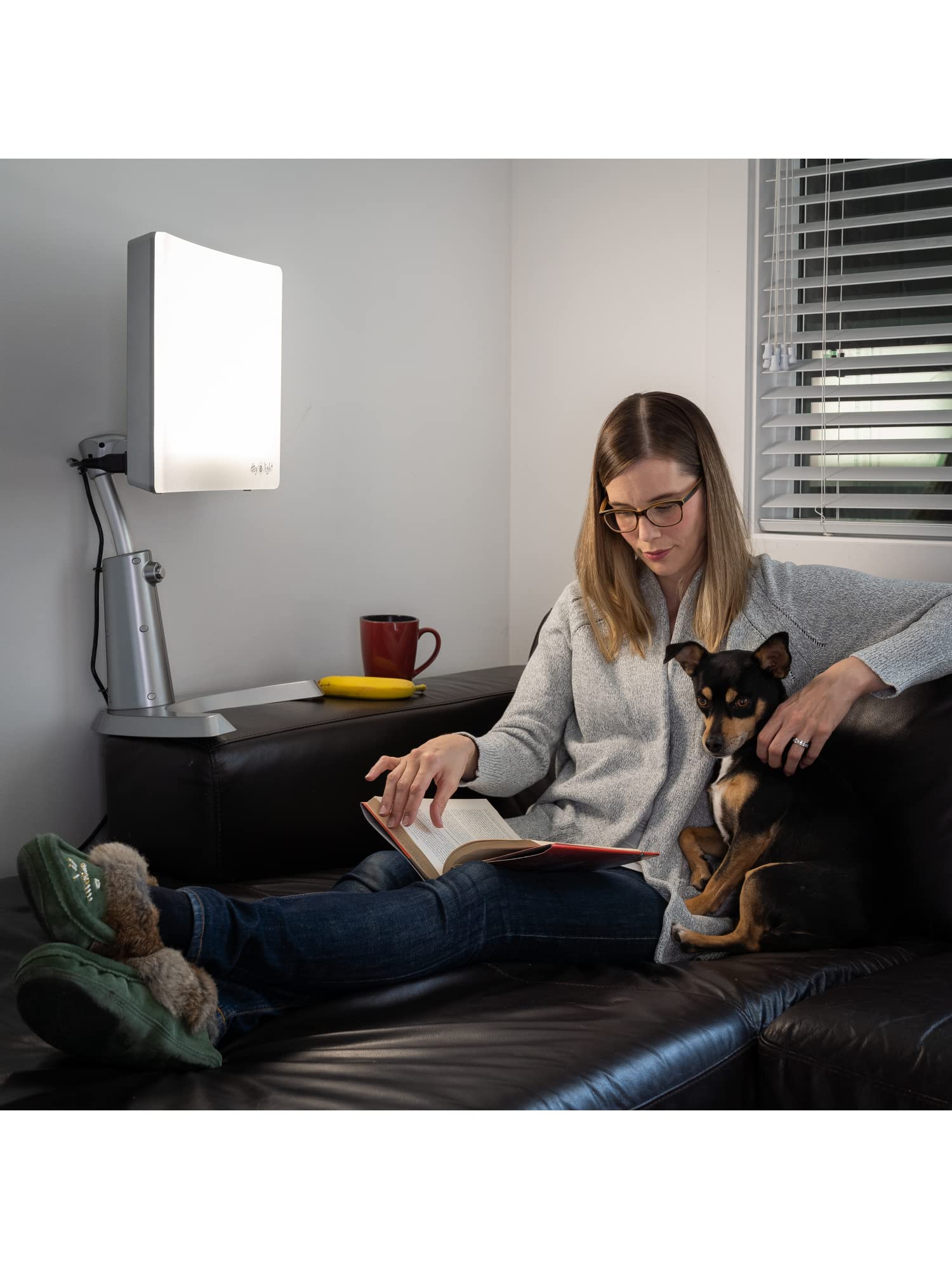 Carex Day-Light brightness settings customize your daily light routine.
