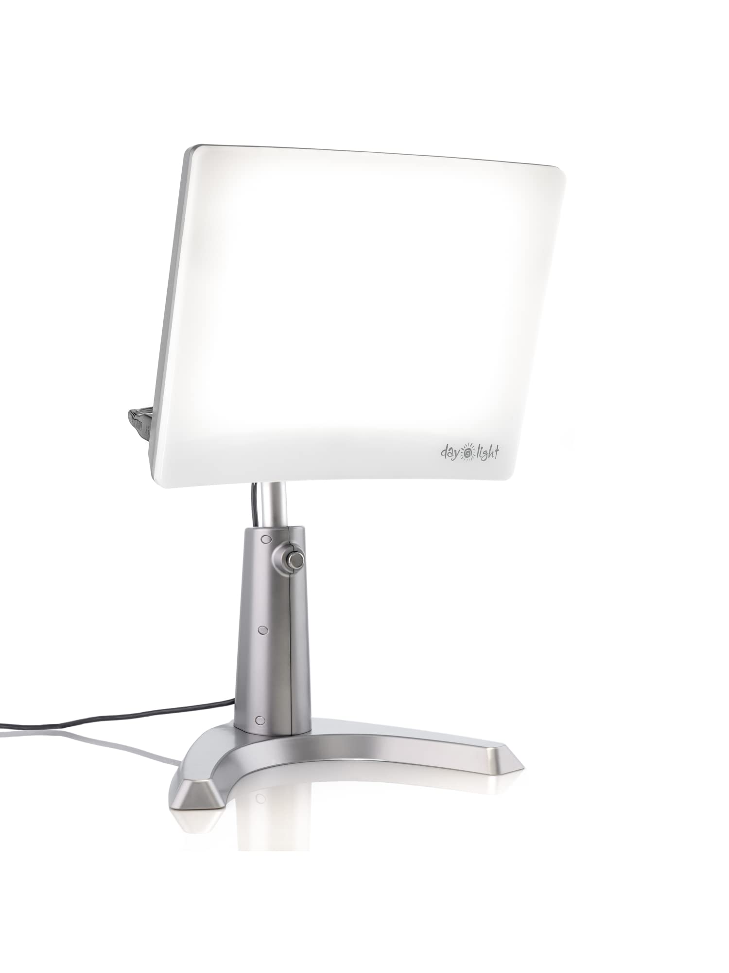 Carex Day-Light Classic Plus at 12 inches delivers bright, comfortable exposure.
