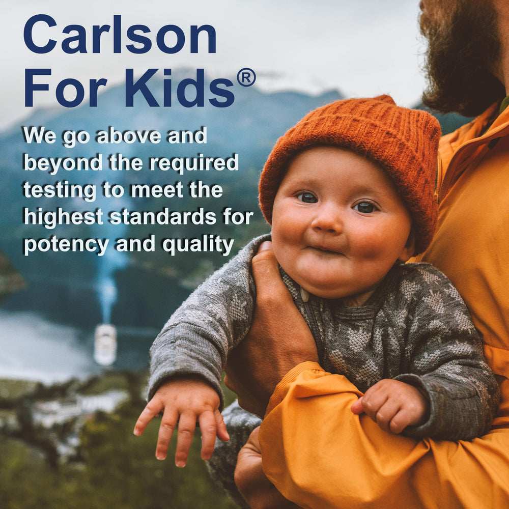 One-year supply of Carlson D3 drops (365 drops) highlighted.