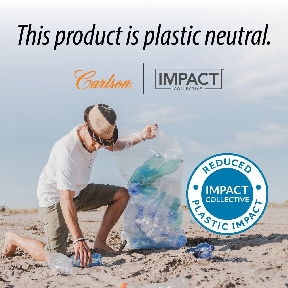 Quality seal on Carlson Chromium packaging indicating potency and guaranteed quality