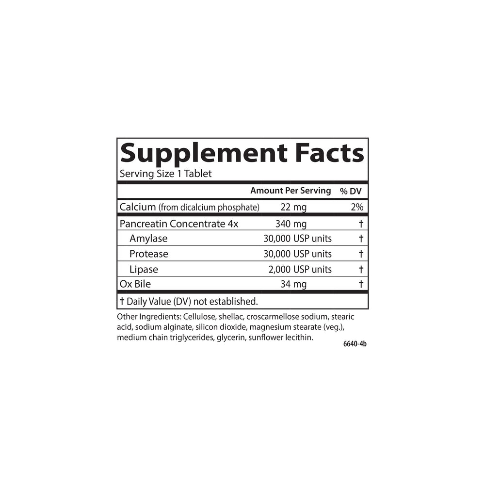 Carlson Digestive Enzymes 34 bottle open with visible tablets for easy daily use.