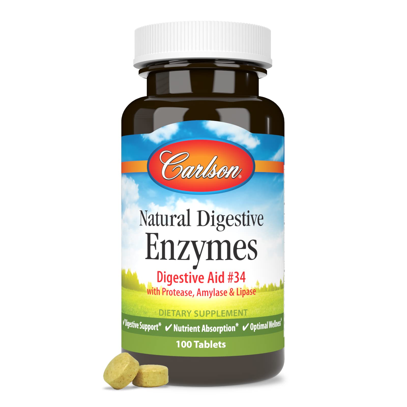 Carlson tablets coated to disintegrate where digestion occurs.