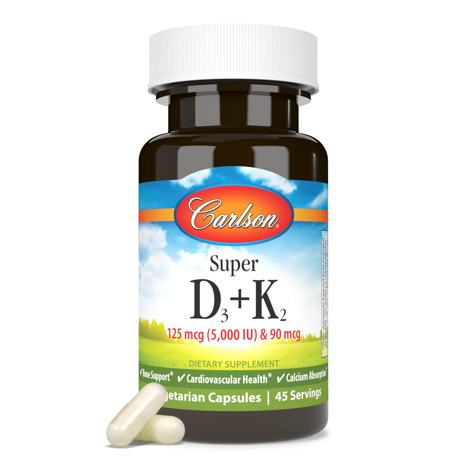 Carlson FDA-registered potency seal emphasizing laboratory testing.