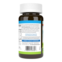 Carlson Kid's Chewable Zinc with berry flavor as part of a tasty morning routine.