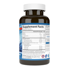 Close-up of Carlson softgels capsules highlighting convenient daily use.