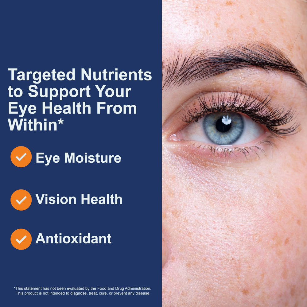 Carlson Moistur-eyes bottle back with dosage and warnings details