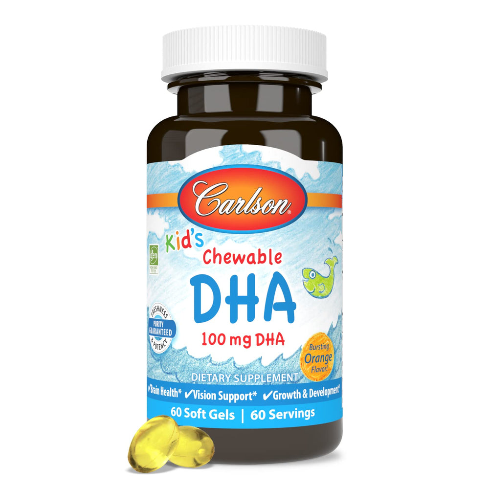 Carlson orange aroma makes healthy snacking enjoyable for kids.