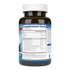 Carlson Salmon Oil Complete softgels ready for daily omega-3 intake.