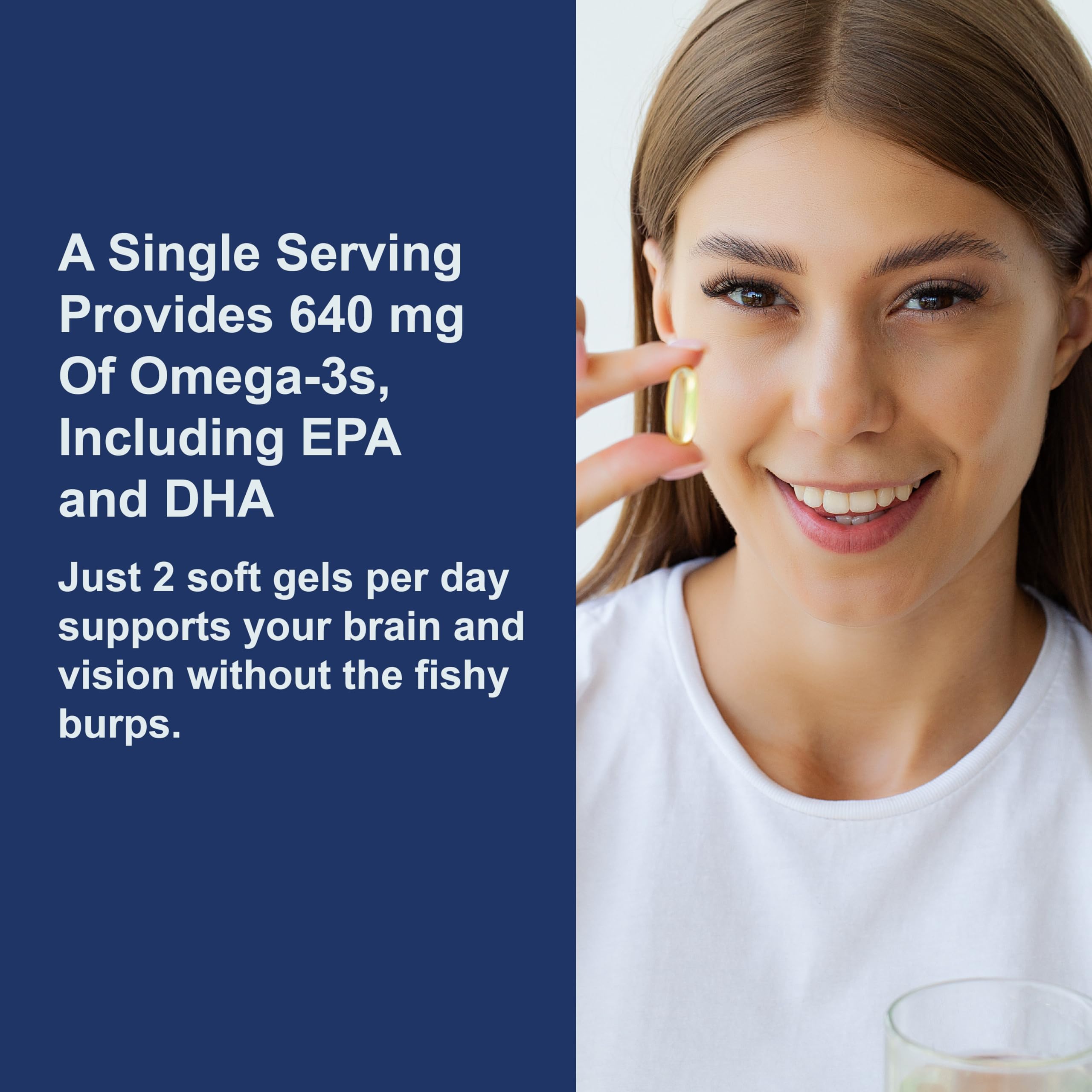 Sustainably sourced deep-sea fish from cold waters used in Carlson Super DHA Gems.