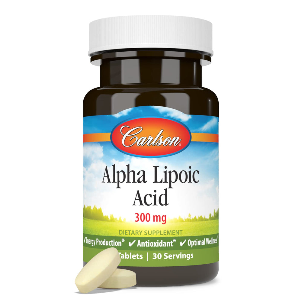 Carlson universal antioxidant visual emphasizes broad-spectrum protection concept