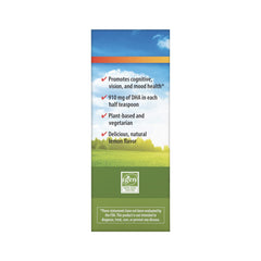 Carlson Vegetarian DHA lemon flavor, great for mixing into yogurt or drinks.