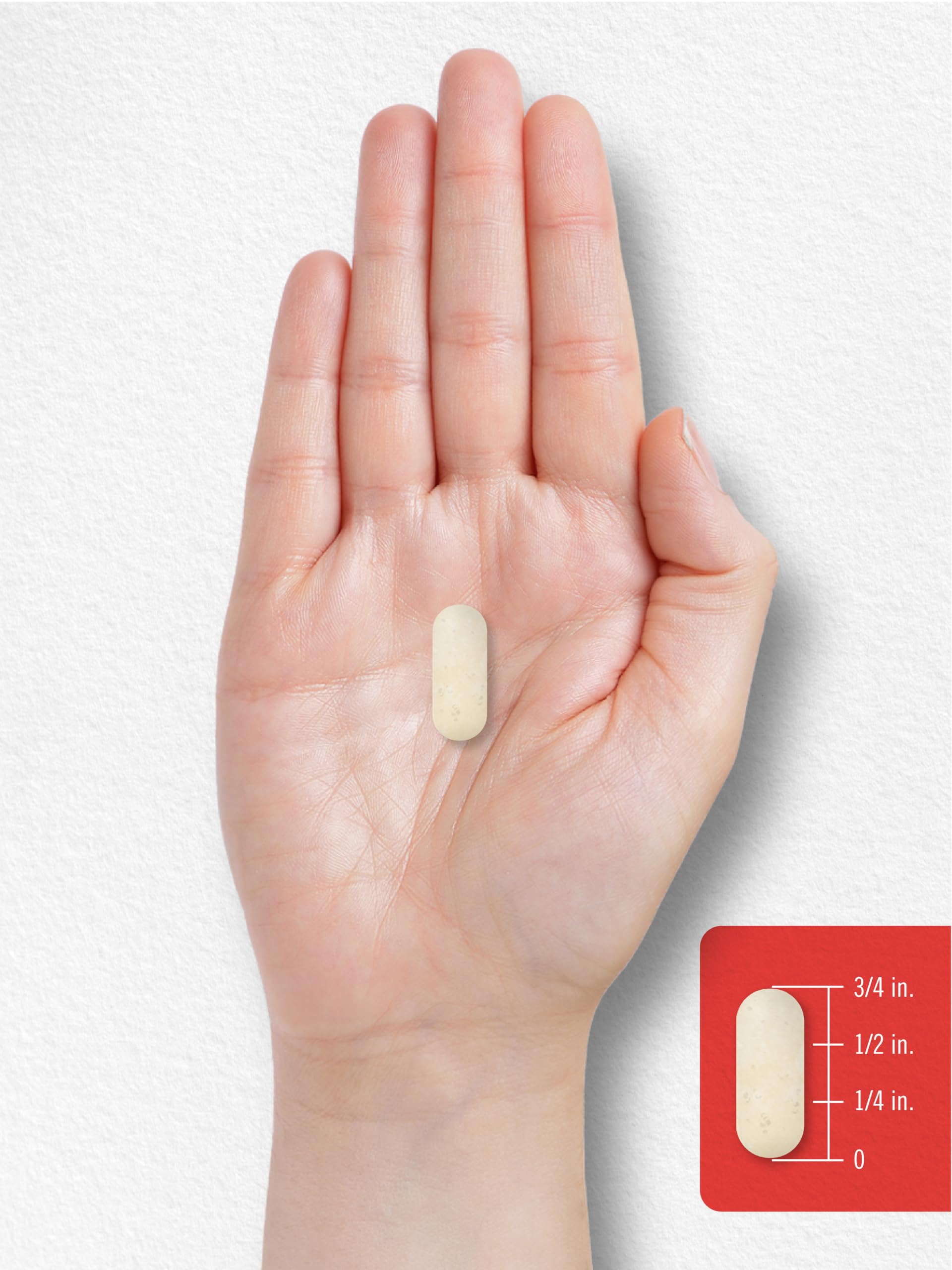 200 tablets inside Carlyle bottle ready for daily use